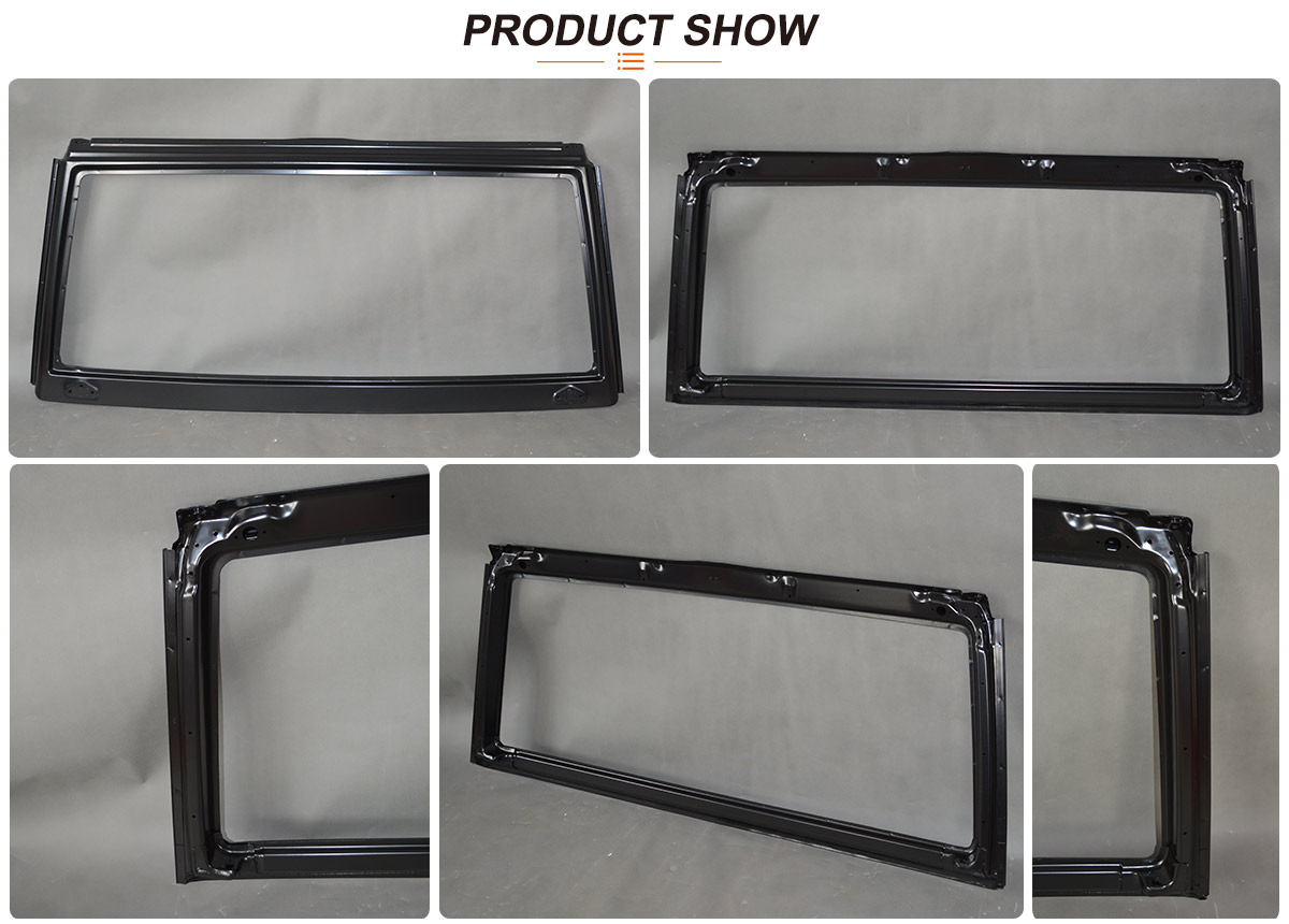 WINDSHIELD FRAME FOR TOYOTA LAND CRUISER LC73,CAR REPLACEMENT WINDSCREEN FRAME PANEL