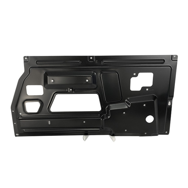 REAR DOOR GLASS REGULATOR SUPPORT PANEL RH LH FOR LAND ROVER DEFENDER 110 PICKUP DOUBLE CAB(TD4),DEFENDER 90/110 TDI/TD4 REAR DOOR GLASS ELEVATOR BRACKET