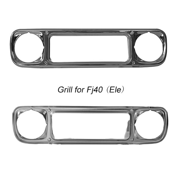 FJ40/45 FRONT GRILLE FOR ELECTIC PLATING,FRONT BUMPER GRILL (ELE) PANEL FOR FJ40 1979-