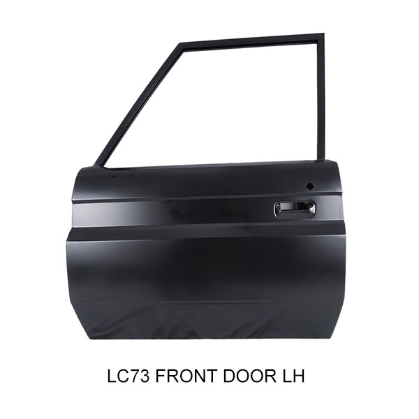 LC73 FRONT DOOR RH STEEL,REPLACEMENT PARTS TOYOTA LAND CRUISER 73 SERIES CAR DOOR PANEL