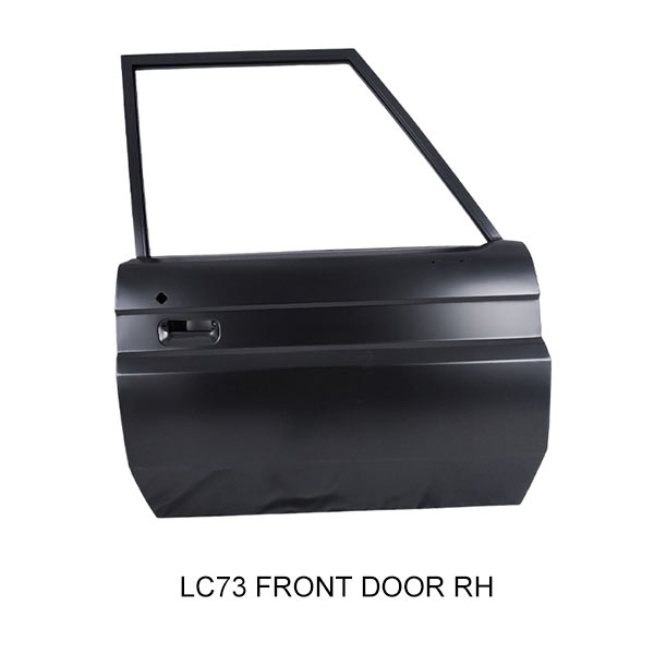 LC73 FRONT DOOR LH STEEL,REPLACEMENT PARTS TOYOTA LAND CRUISER 73 SERIES CAR DOOR PANEL