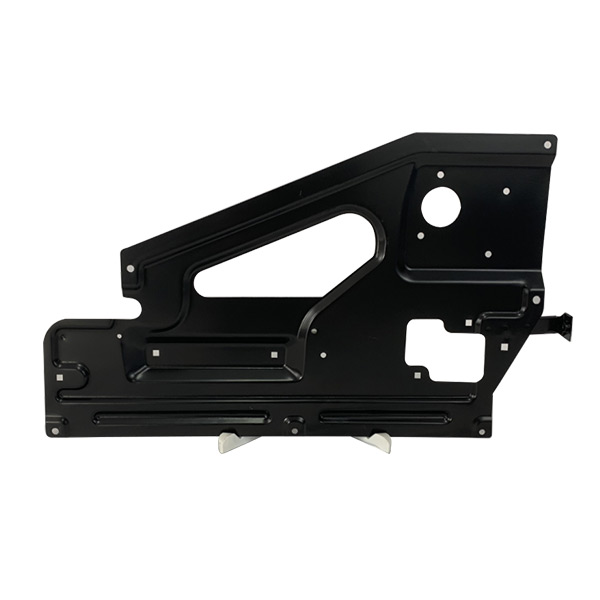 REAR DOOR GLASS REGULATOR SUPPORT PANEL RH LH FOR LAND ROVER DEFENDER 110 PICKUP DOUBLE CAB(TD4),DEFENDER 90/110 TDI/TD4 REAR DOOR GLASS ELEVATOR BRACKET