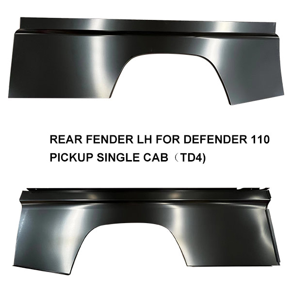 REAR FENDER FLARE RH FOR DEFENDER 110  PICKUP SINGLE CAB（TD4),WHOLESALE FACTORY AUTO FENDER PANEL