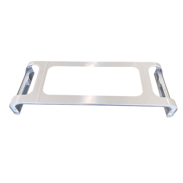 DEFENDER 90/110 TD4 SIDE PANEL FRAME ALUMINUM,WINDOW PANEL REAR ROOFSIDE DEFENDER 90/110