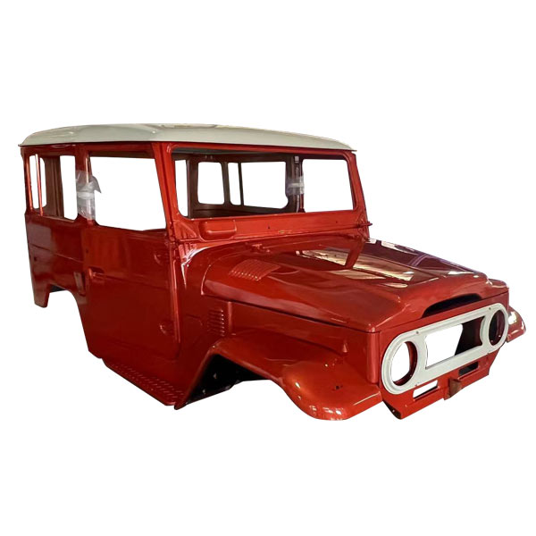 TOYOTA LAND CRUISER FJ40 BODY SHELL WITH FREEBORN RED,CLASSIC FJ40 CAR BODY SHELL CAB SHELL SYSTEM