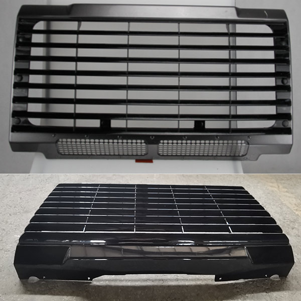 DEFENDER 90/110 TD4 GRILL PLASTIC,STANDARD BLACK PLASTIC FRONT GRILLE FOR LAND ROVER DEFENDER