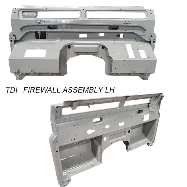 LAND ROVER DEFENDER 90/110 TD4 FIREWALL ASSEMBLY LH,GALVANIZED BULKWALL FIREWALL FOR DEFENDER