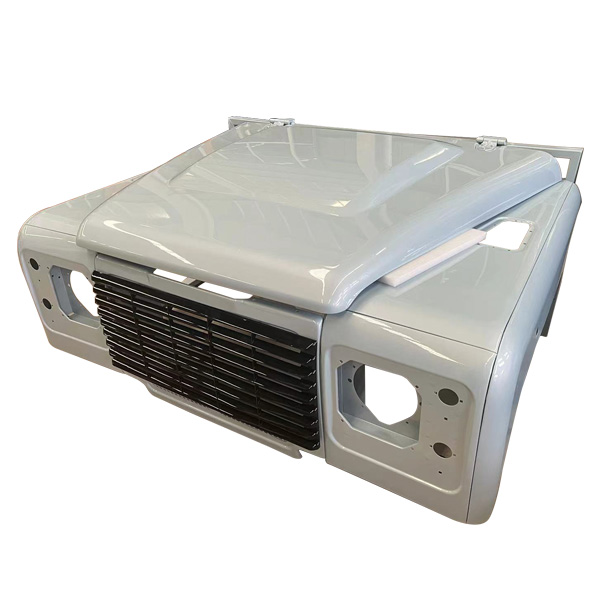 FRONT GRILL LID, GRILL PLASTIC FOR LAND ROVER DEFENDER 90/110,METAL FRONT LID LAND ROVER DEFEDNER