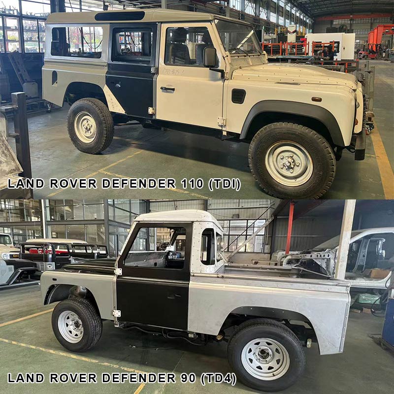 COMPLETE METAL AUTO WIDE BODY KIT FOR LANDE ROVER DEFENDER 110 (TDI)/90 (TD4),CLASSIC DEFENDER REBUILD