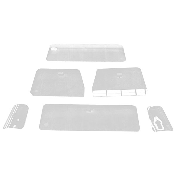 FRONT DOOR WINDOW GLASS,WINDSHIELD GLASS,CORNER WINDOW GLASS,BACK PANEL UPPER GLASS FOR TOYOTA LAND CRUISER FJ45 1968-1987