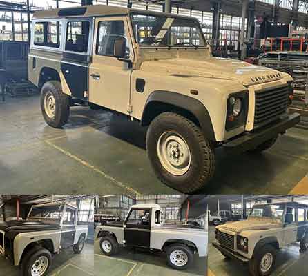 CAR BODY & REBUILD LAND ROVER DEFENDER